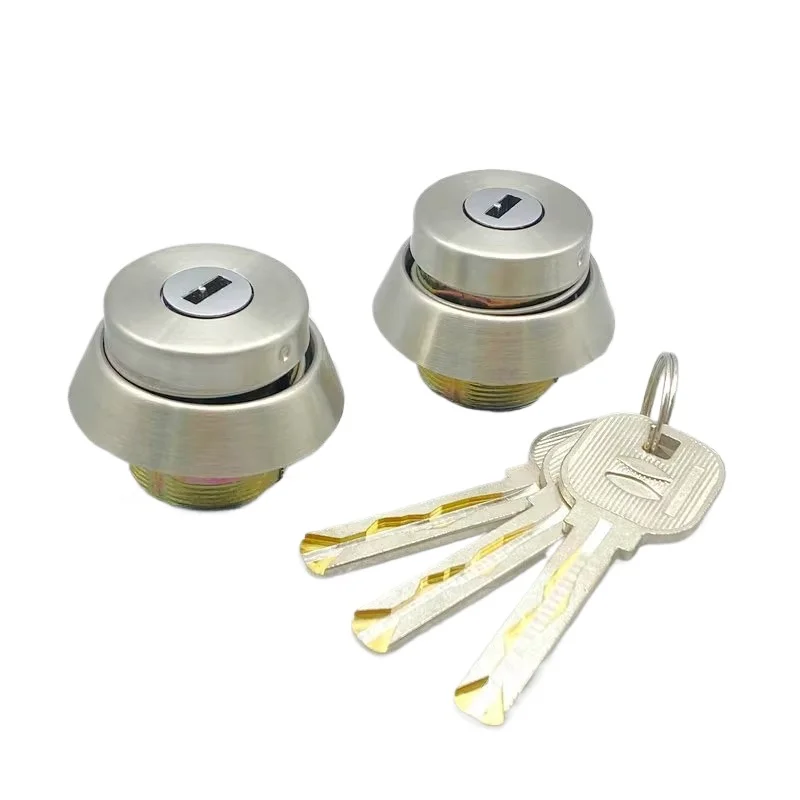 Universal Key Lock Cylinder - Compatible with 338, 358, 301, 315 Models - Durable Lock Head for Enhanced Security