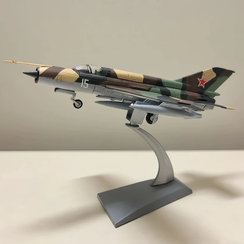 

1:72 советский истребитель Mig-21, военная модель самолета из реактивного сплава, готовый дисплей продукта, имитация орнамента, изысканная коллекция