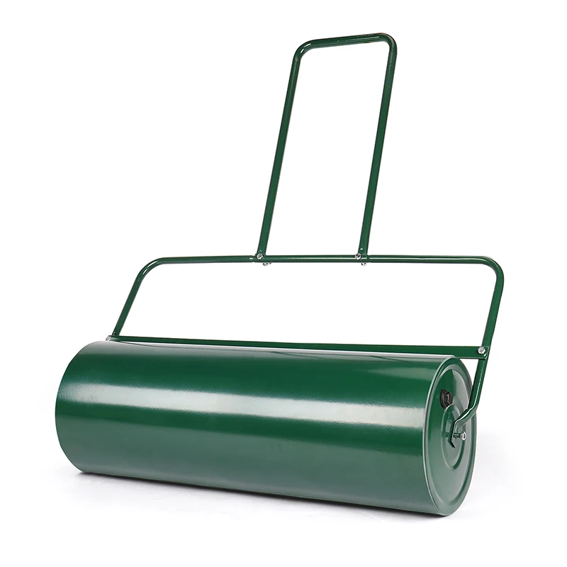 

Lawn Roller, 70L Sand/Water Filled Yard Roller, Steel Sod Roller with Easy-turn Plug and U-Shaped Ergonomic Handle ﻿