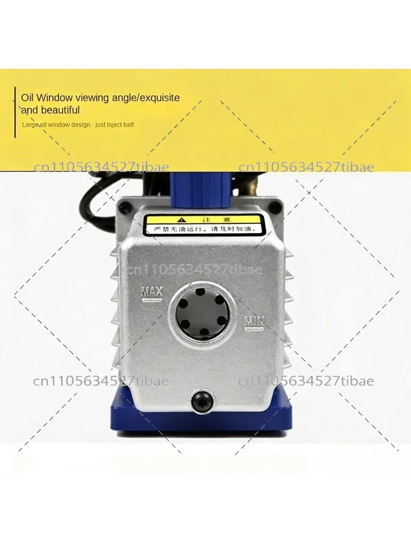 SVP-1 Single Stage Vacuum Pump 180W for Air Conditioning Installation Compatible with R410A R134a R22 - 1P AC System