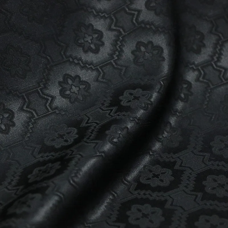 

Silk jacquard satin fabric new Chinese-style dress cheongsam and skirt design