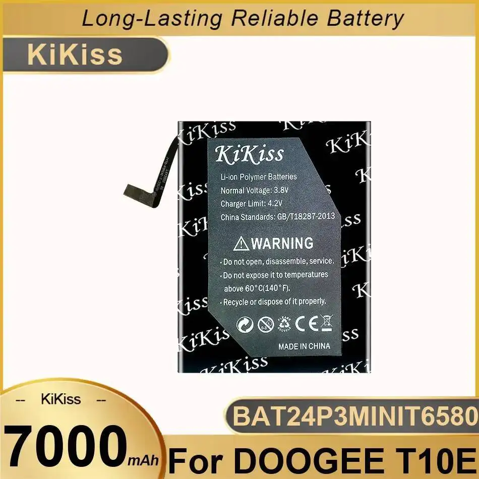 

BAT24P3MINIT6580 7000 мАч для Doogee T10E Премиум Сменный аккумулятор мобильного телефона Безопасный