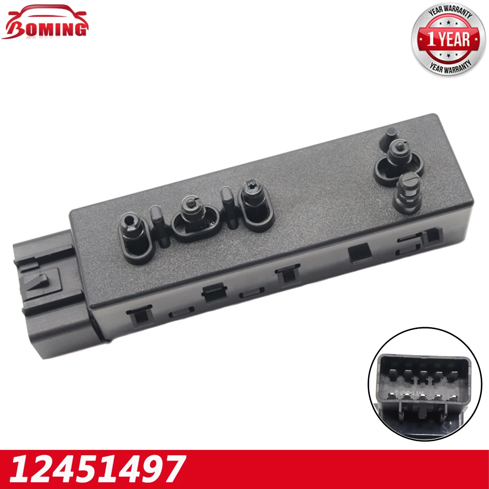

Front Left Driver Power Seat Switch 12451497 For Chevrolet Avalanche Impala Monte Carlo Silverado Suburban For GMC Acadia Yukon