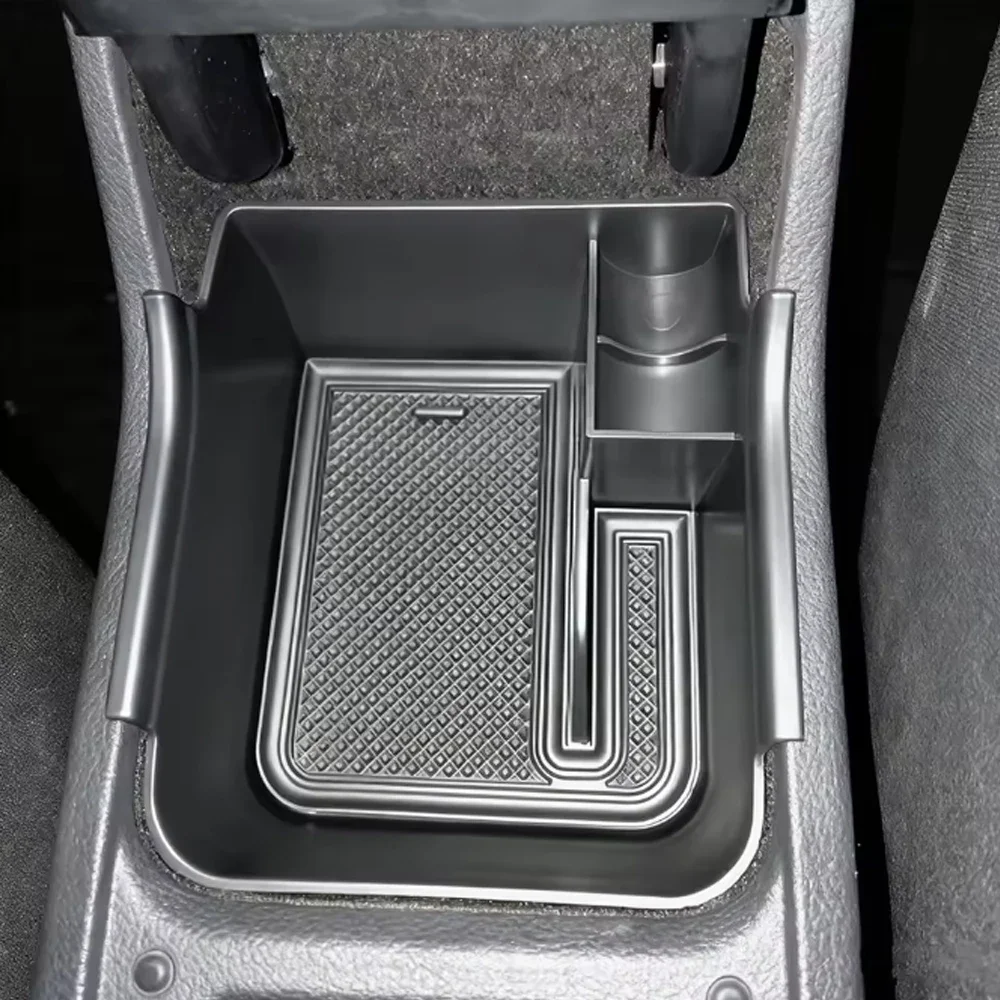 Car Armrest Box Storage Tray For Volkswagen VW Polo MK6 2018-2023 AW1 GTI Taigo 2021-2023 Nivus Europe Accessories 4