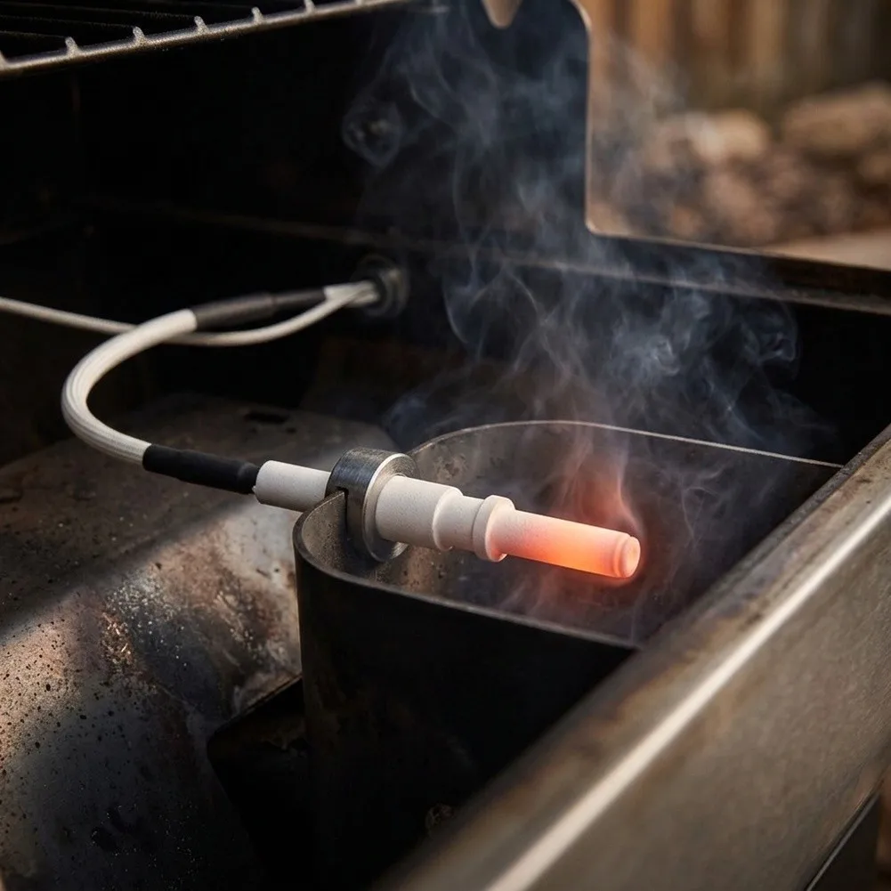 Ignition Rod Replacement for GMG Wood Grills 12V Designed to Match Original Mounting and Electrical Configuration