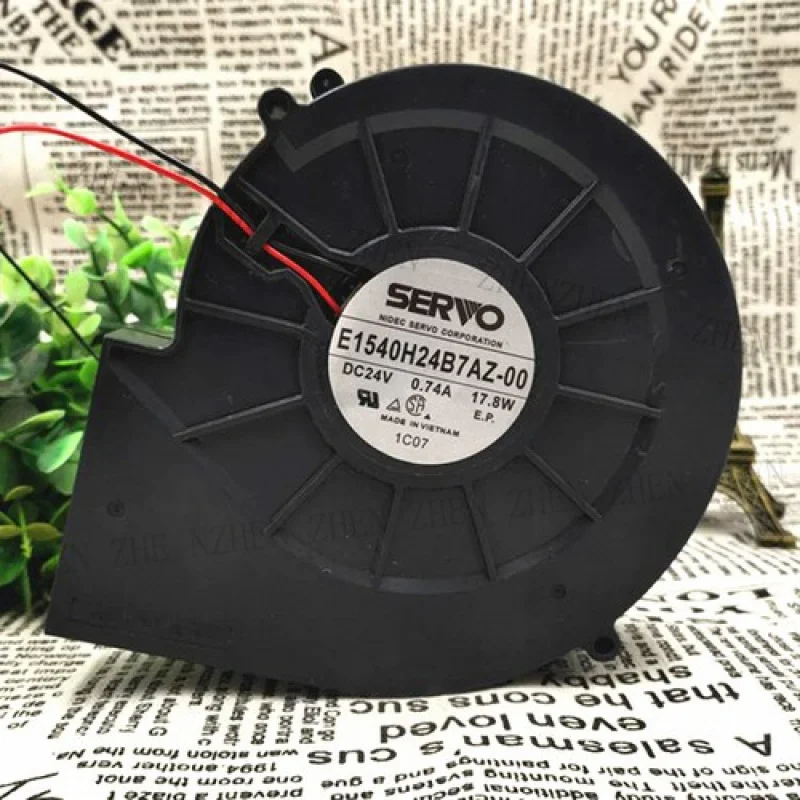 

Y 1PCS New FOR SERVO E1540H24B7AZ-00 24V 17.8W 0.74A Blower Turbo Cooling Fan # QW.