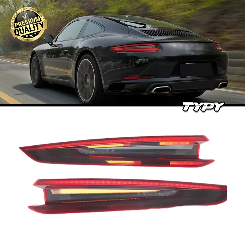 

TYPY Car For Porsche 911 Taillights 991.1 2012-2015 Upgrade Modified New DRL Dynamic Turn Signal LED Taillight Auto Accessories