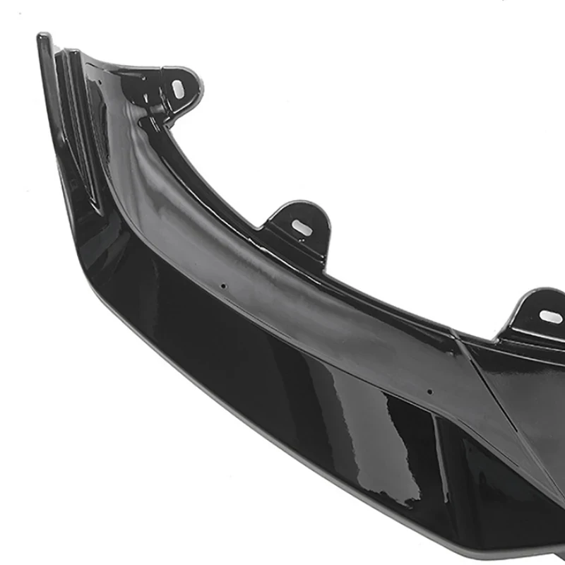 

lip glossy black Diffuser Front Chin Spoiler Body Kit