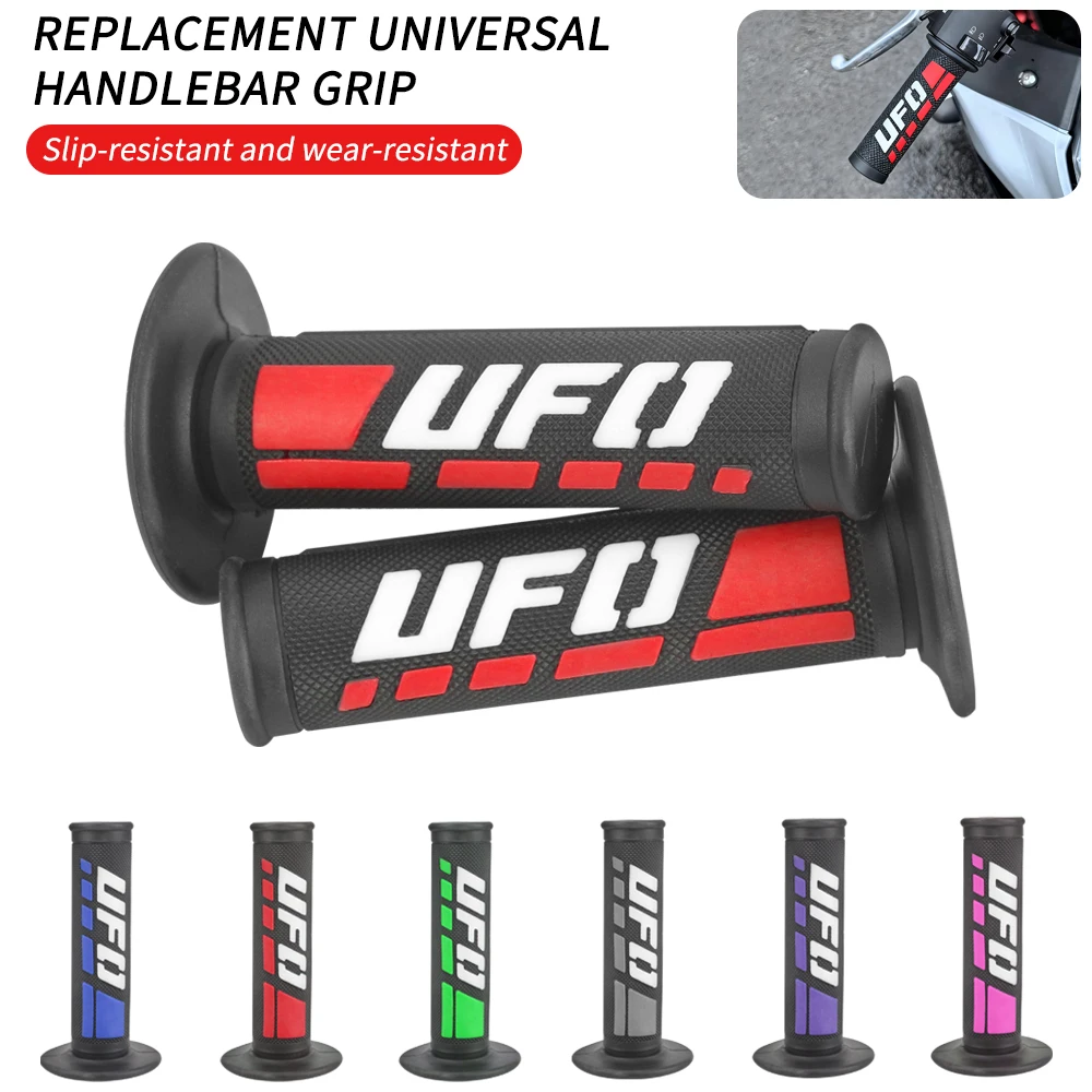 

Universal Motorcycle 7/8" 22 24mm Handlebar grips handle For Honda Yamaha Dirt Pit Bicycle handle Grip Racing Motocross Gel Rub