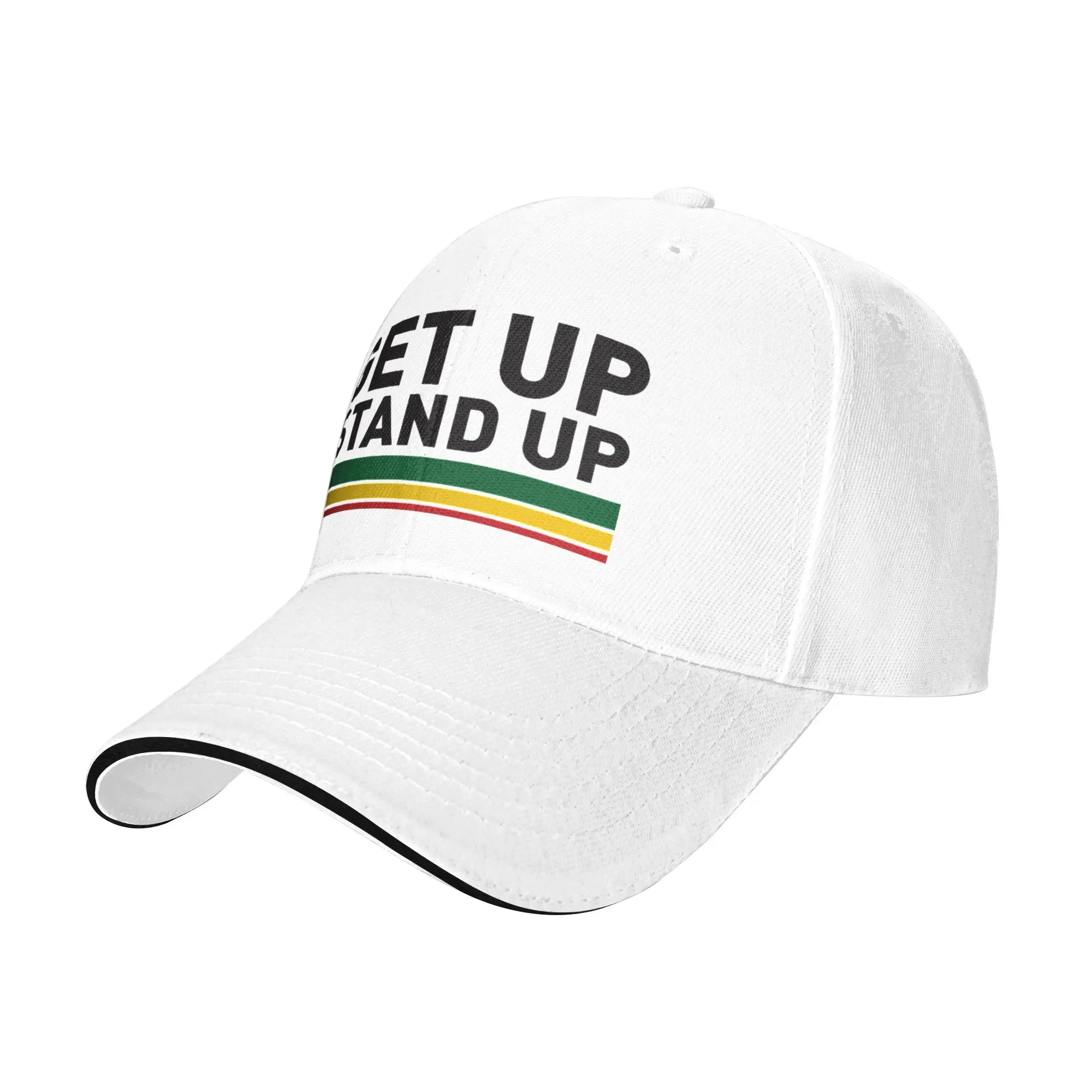 Get up Stand up   Reggae rasta vibrations Gift For Children Men Women A Baseball Cap Hat