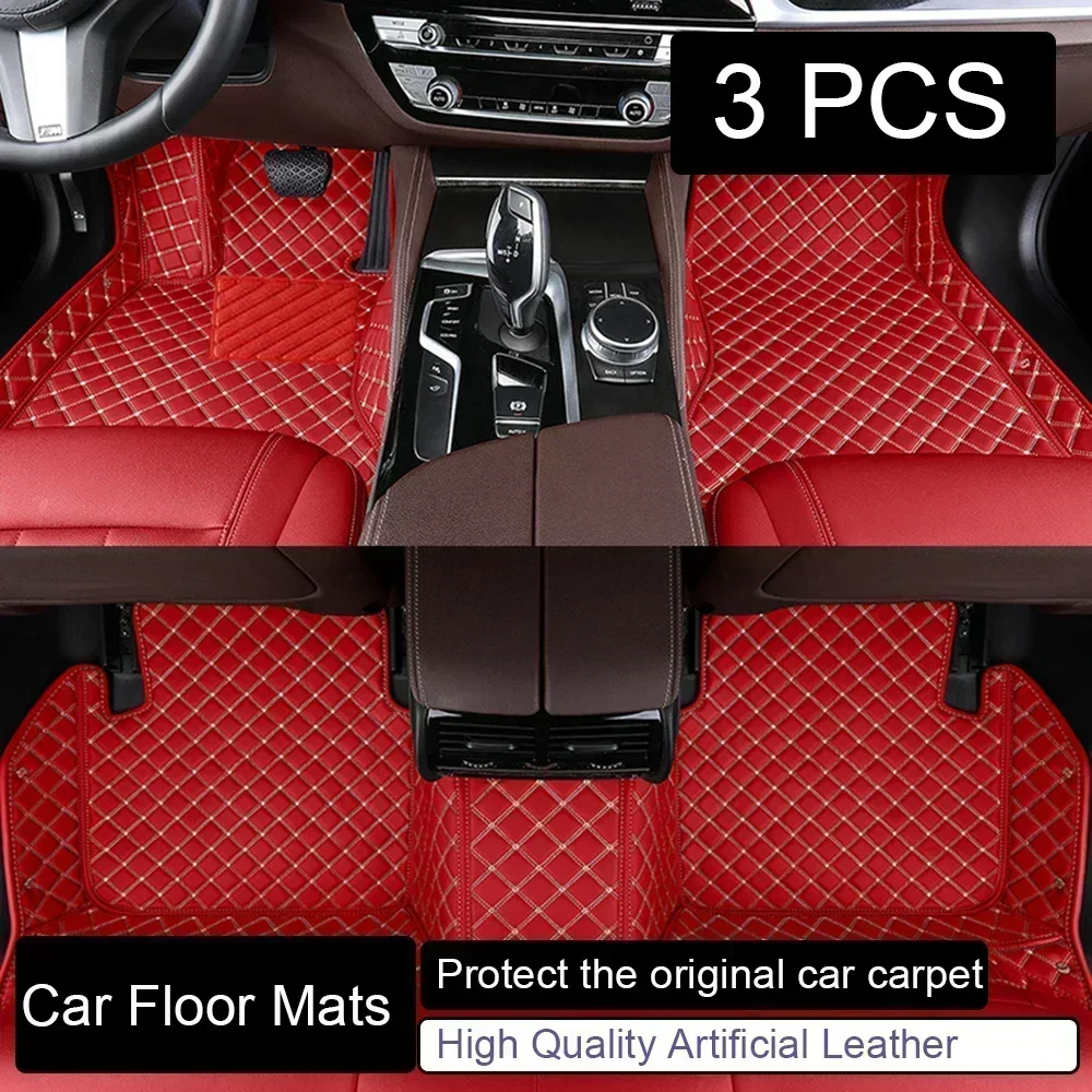 3 PCS Full Coverage Car Floor Mats for Volkswagen Vw Passat Variant 2006-2014 B7 MAGOTAN 2016-2022 Car Accessories Holiday Gift
