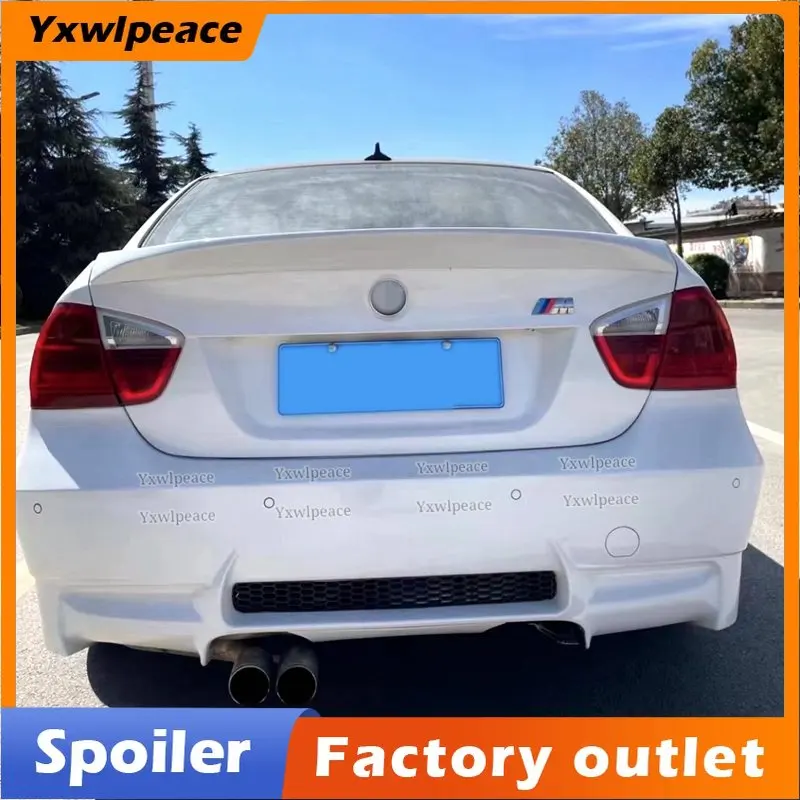 

For BMW 3 Series E90 20052006 2007 2008 2009 2010 2011 High Quality ABS Plastic Rear Trunk Lip Spoiler Car Accessories