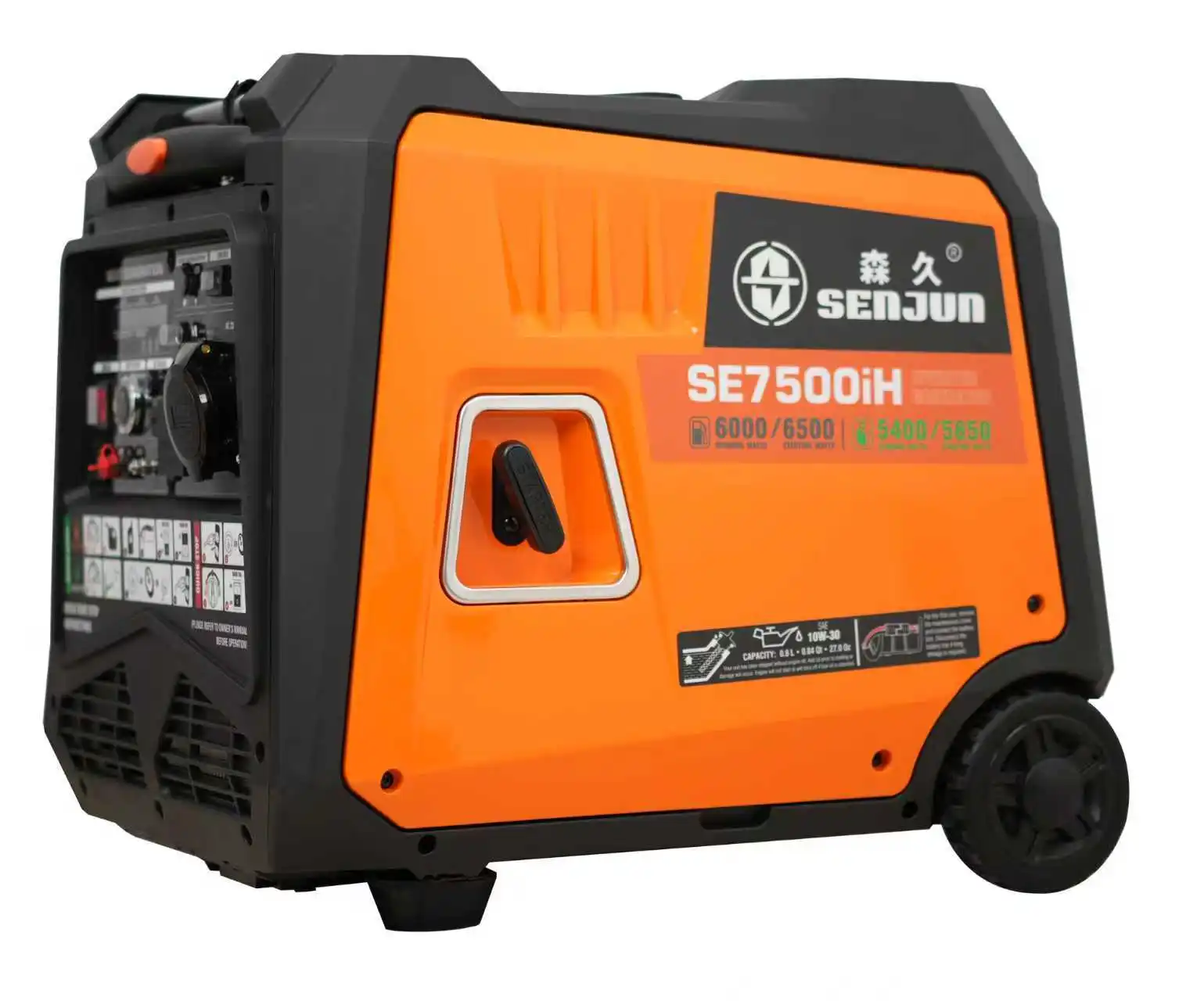 【Hot】4000W 5Kw 10Kva Remote Start Duel Fuel Inverter Generator Silent Power 2 Kw 3Kw 3.5Kw Portable Gas-oline Generator