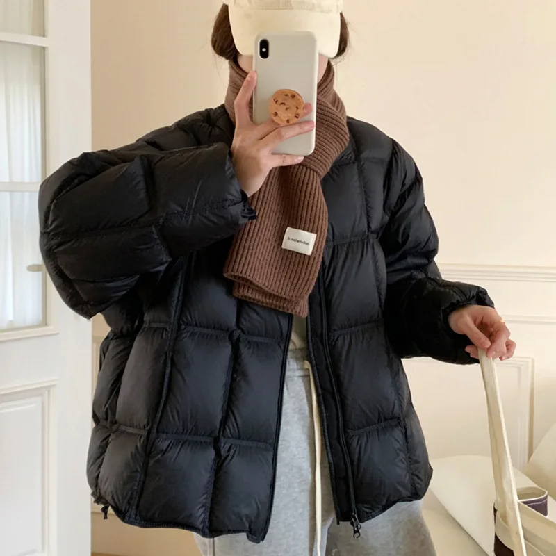 Women's Fall Winter Top Coat Coat Down Jacket Short Warm Thickened Personalized Vintage Comfortable Leisure Soft Niche Versatile