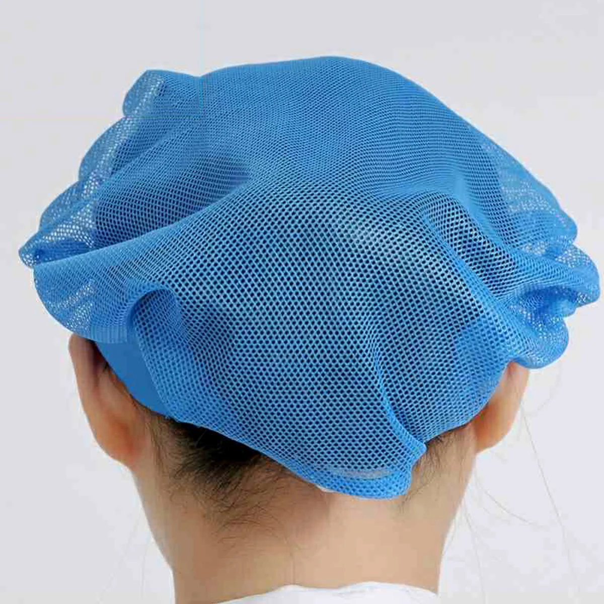 1개 주방 모자 통기성 셰프 메쉬 캡 가벼운 전문 요리 모자 베이커 셰프 케이터링 학교 가정용