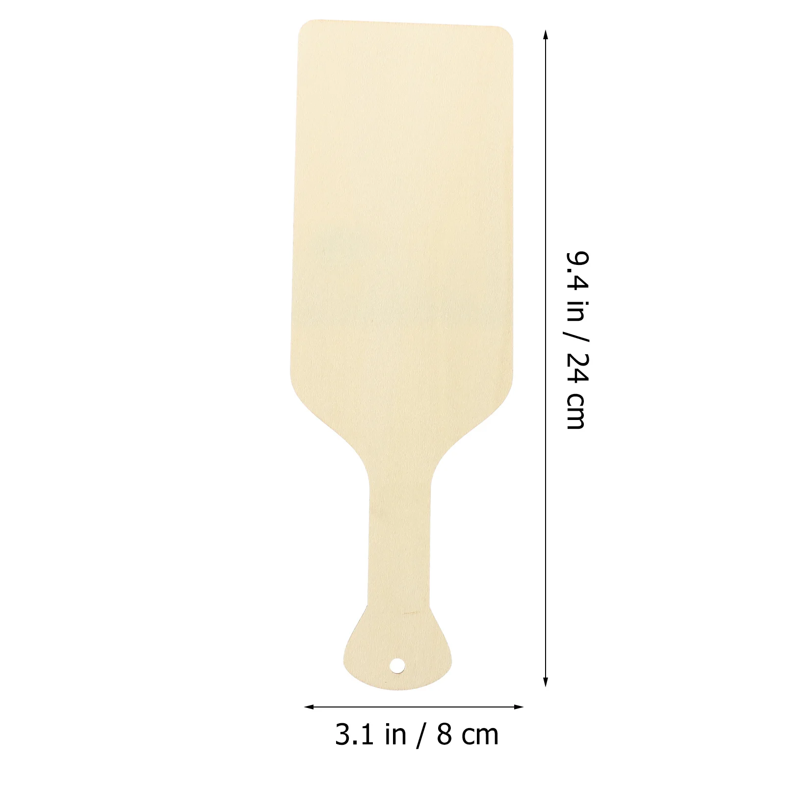 6 قطعة ألواح تقطيع خشبية مقاومة للاهتراء ألواح تقطيع صغيرة فارغة DIY بها بنفسك لوحة أطفال حرفية مطبخ شخصي #4