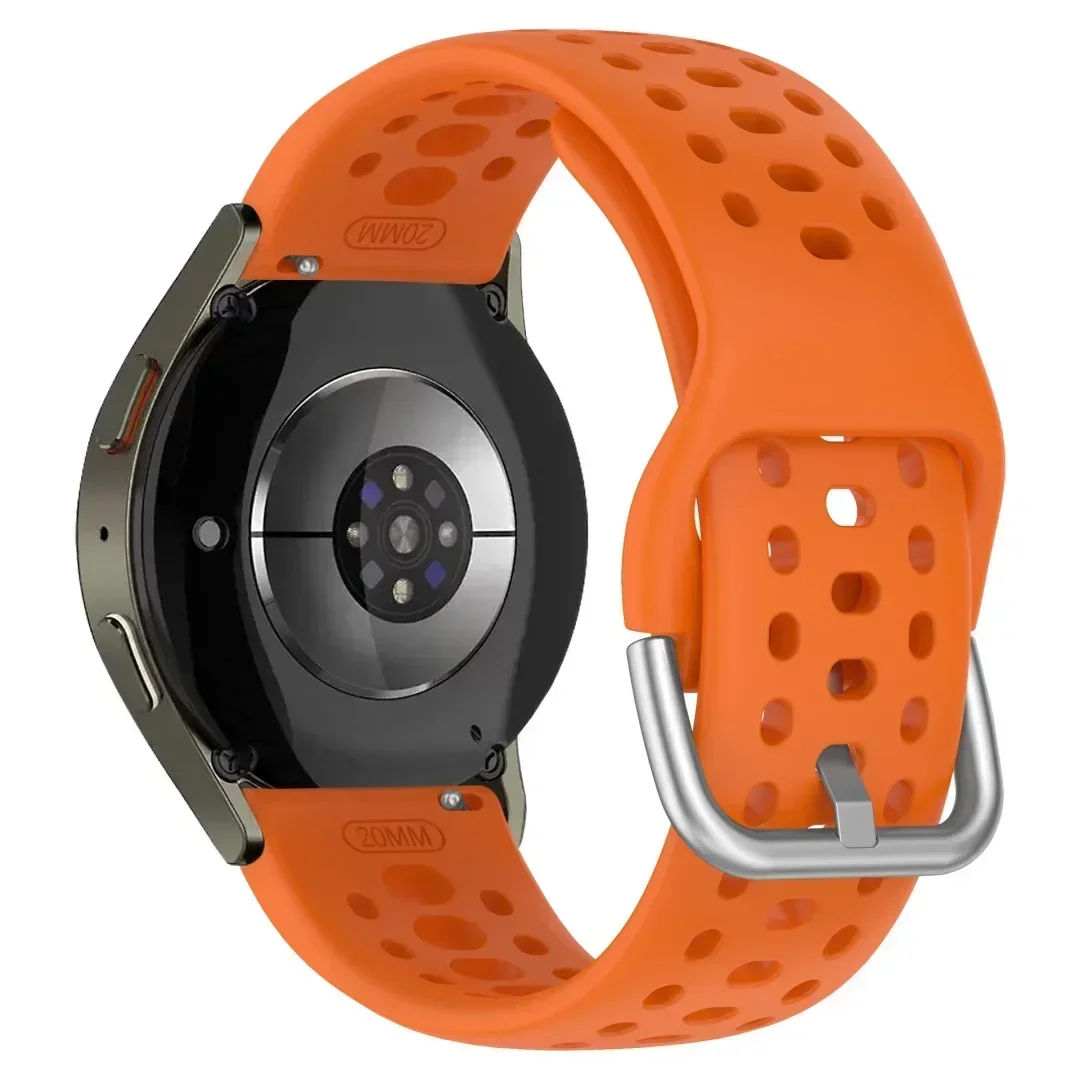 20mm Breathable Silicone Strap For Nokia Withings STEEL HR 40MM/HR Sport 40mm Bracelet Correa For Withings ScanWatch 42mm Band