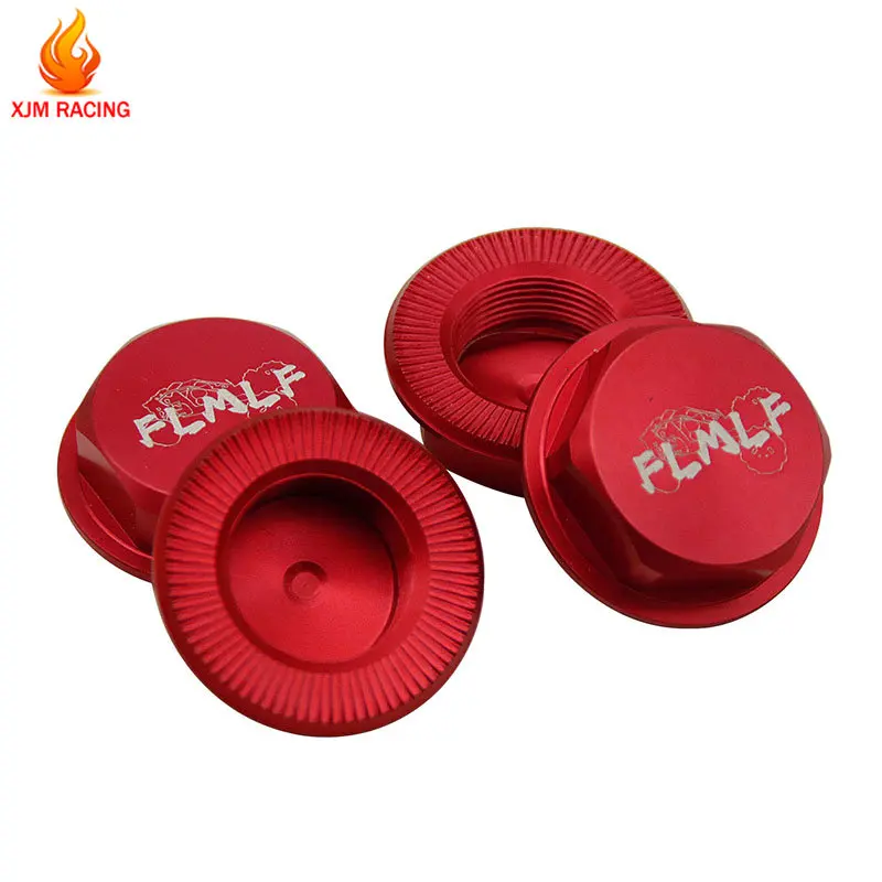 CNC Metall Reifen Feste Radkappe Mutter 4 teile/satz für 1/5 HPI Rofun Baha Rovan King Motor BAJA 5B 5T 5SC Lkw Rc Auto Racing Teile