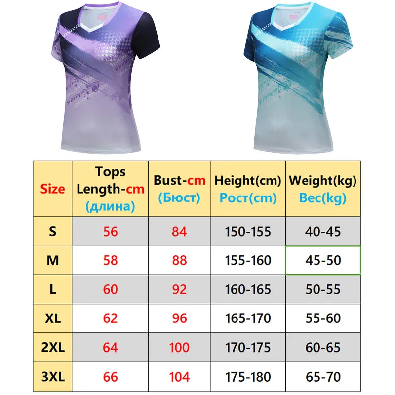 Badminton Jerseys Uniforms PingPong Women Short Sleeve Tennis Sportswear Team Competition Training Slim Sports Fitness Tshirt