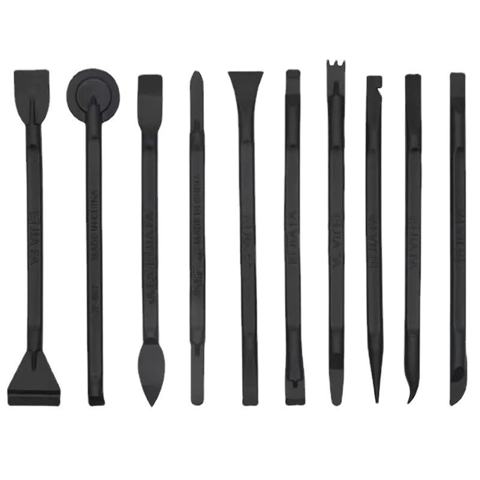 Outil universel de grattoir en plastique réutilisable anti-rayures, dissolvant de peinture polyvalent, réparation de téléphone, cuisine, espace serré, 10 pièces