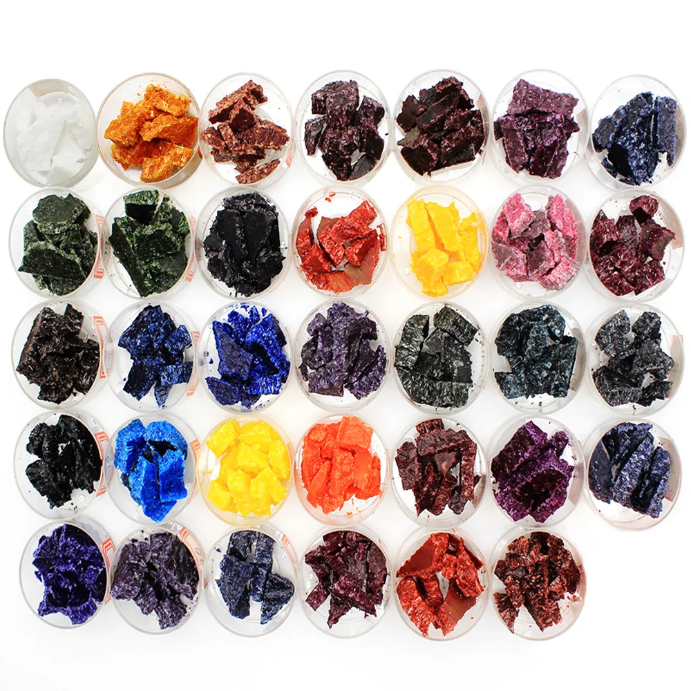 5g/bag Candle Dye Chips Multi-Color Flake Candle Color Dye for Soy Wax Beeswax Paraffin Craft Candle Making Supplies Dye