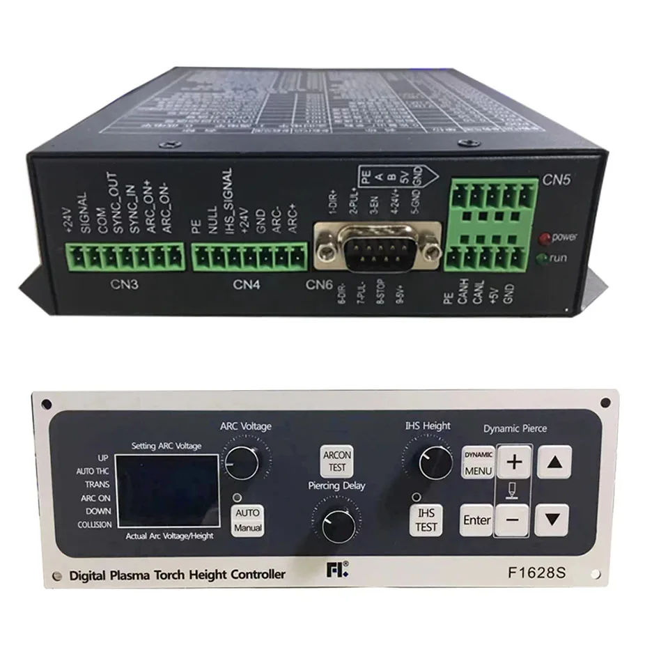Imagem -03 - Controlador de Altura de Tensão do Arco Plasma Servo Motor Cnc F1628 F1628s F1628d F1630 Tocha de Corte Rastreador Automático de Altura