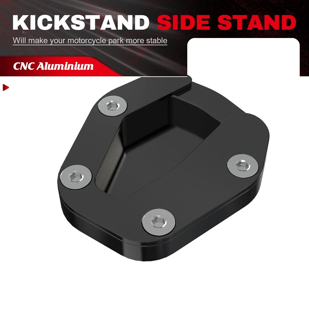 Ständer Motorrad zubehör Seitenst änder Motorrad Verlängerung kissen Stütz platte für Moto Guzzi V100 V 2023 Mandello s 2015-2018