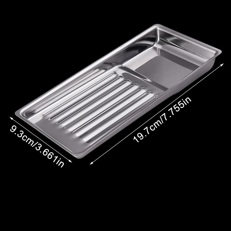 

1 шт., лоток для стоматологической дезинфекции, хирургическое оборудование из нержавеющей стали, инструменты, стерилизатор, контейнер для хранения, ящик для хранения