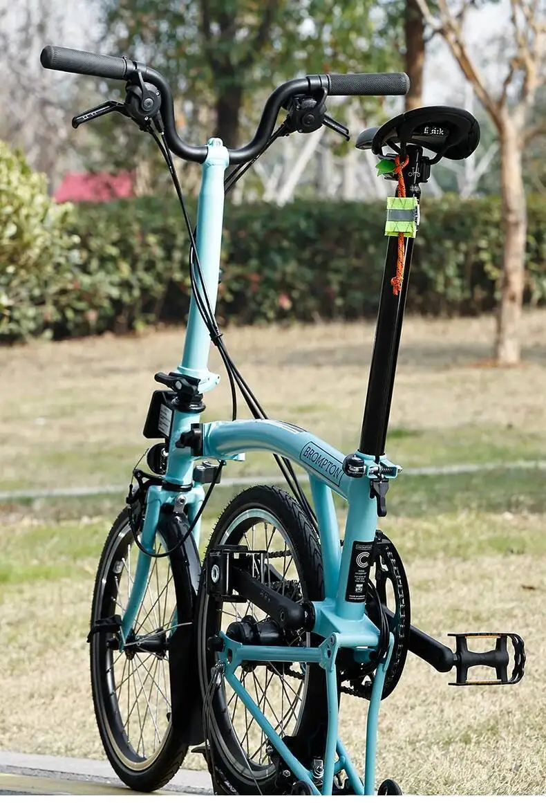 ESLNF Reflektierender Fahrradsitz-Anhänger Sicherheitsanhänger Hohe Sichtbarkeit Nachtfahrrad-Zubehör Einzigartig für Rennräder und Mountainbikes – Detail 11