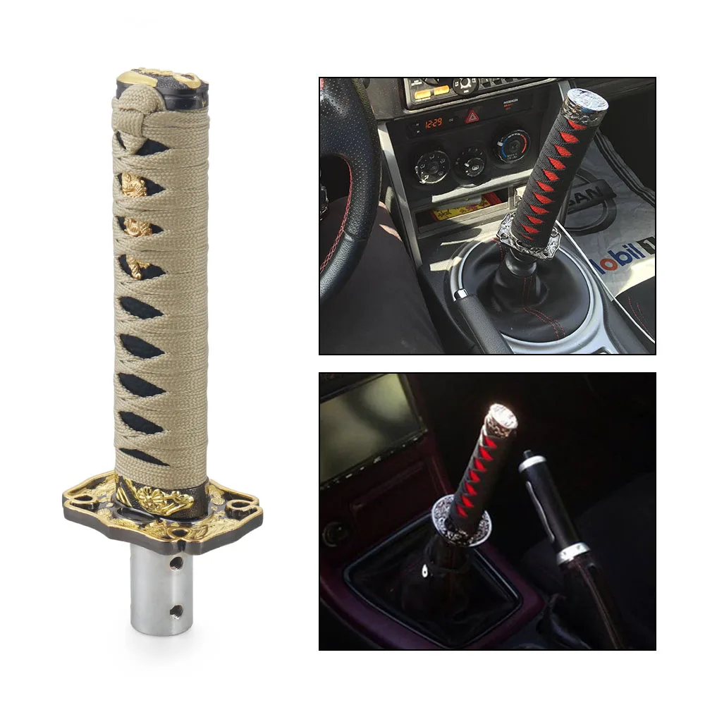 Universal JDM Samurai Sword Shift Knob Shifter Katana Metal Weighted Sport BX101580