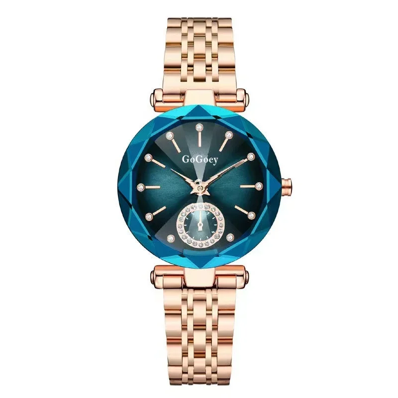 Relojes De cuarzo De acero para Mujer, pulsera De marca De Lujo a la moda, regalo, envío directo, novedad De 2024