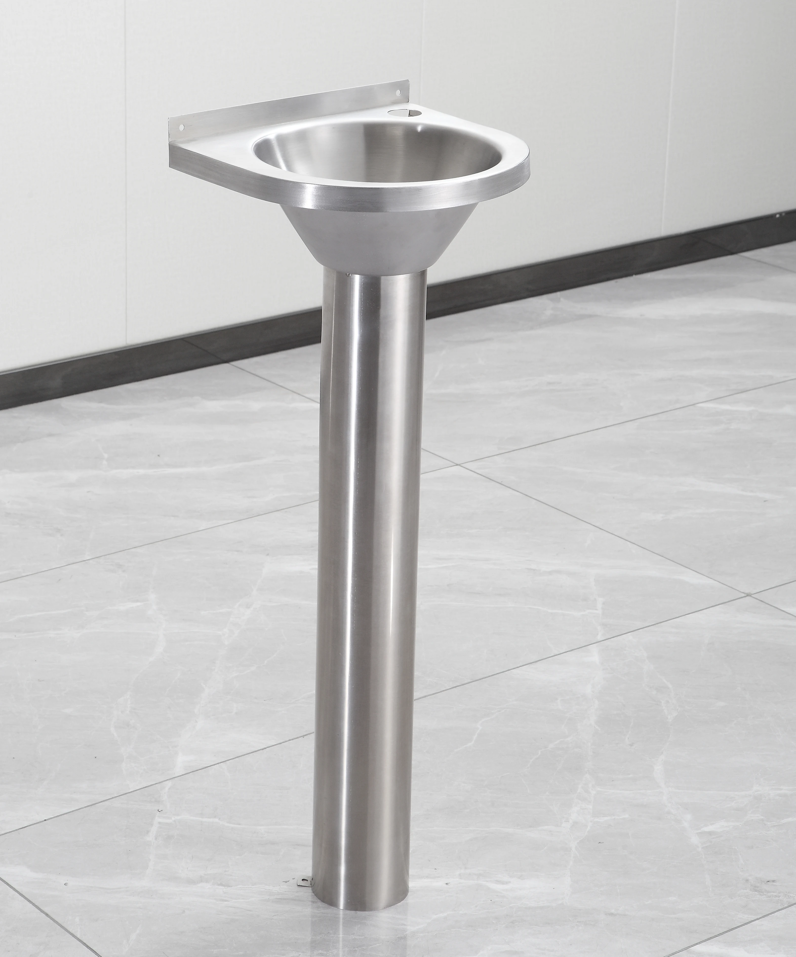 Factory Direct Floor-standing 304 Stainless Steel Environmental protection Modern Bathroom Sink Is Not Easy to Oxidize.