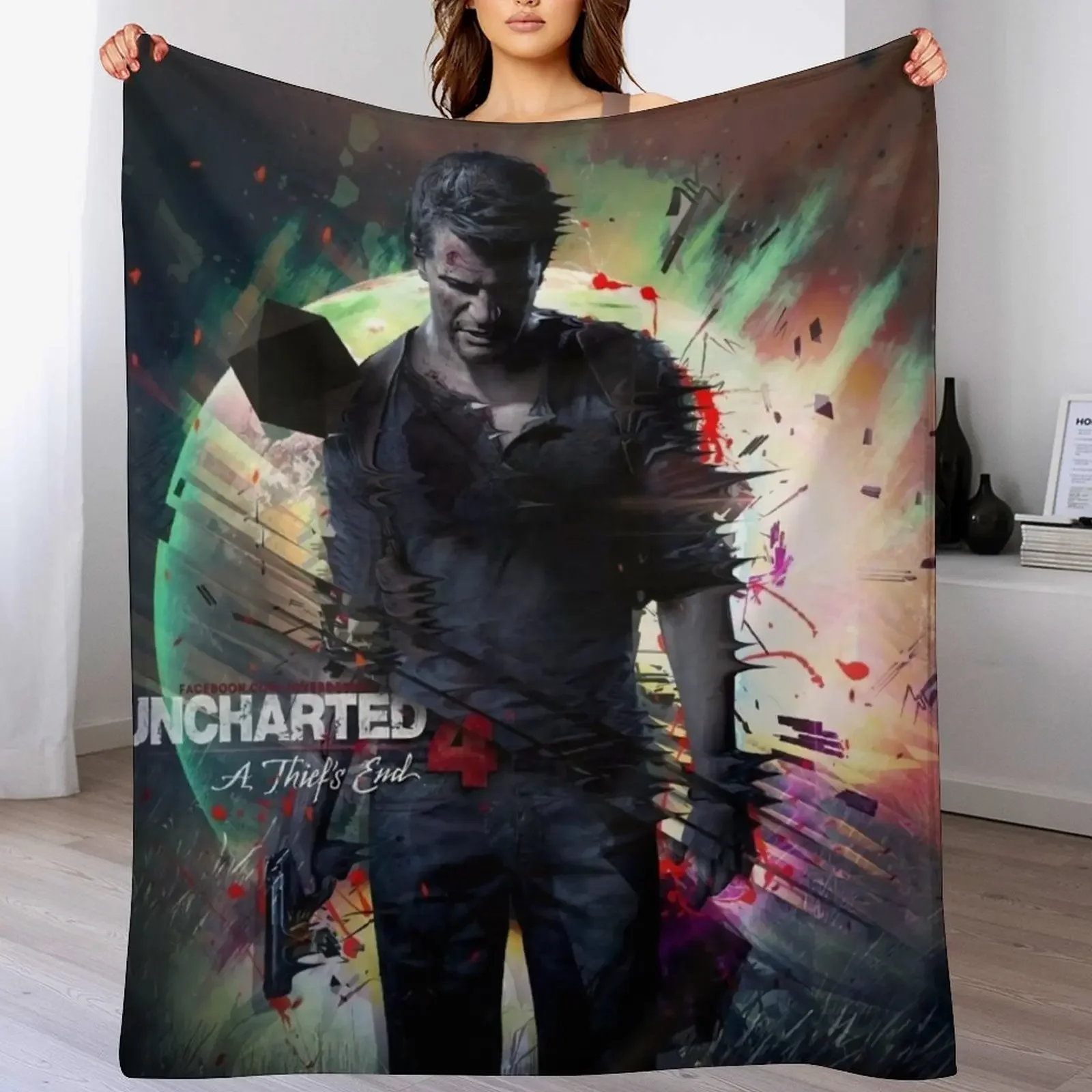 

Uncharted Throw Blanket Heavy warm for winter Baby sofa bed Blankets
