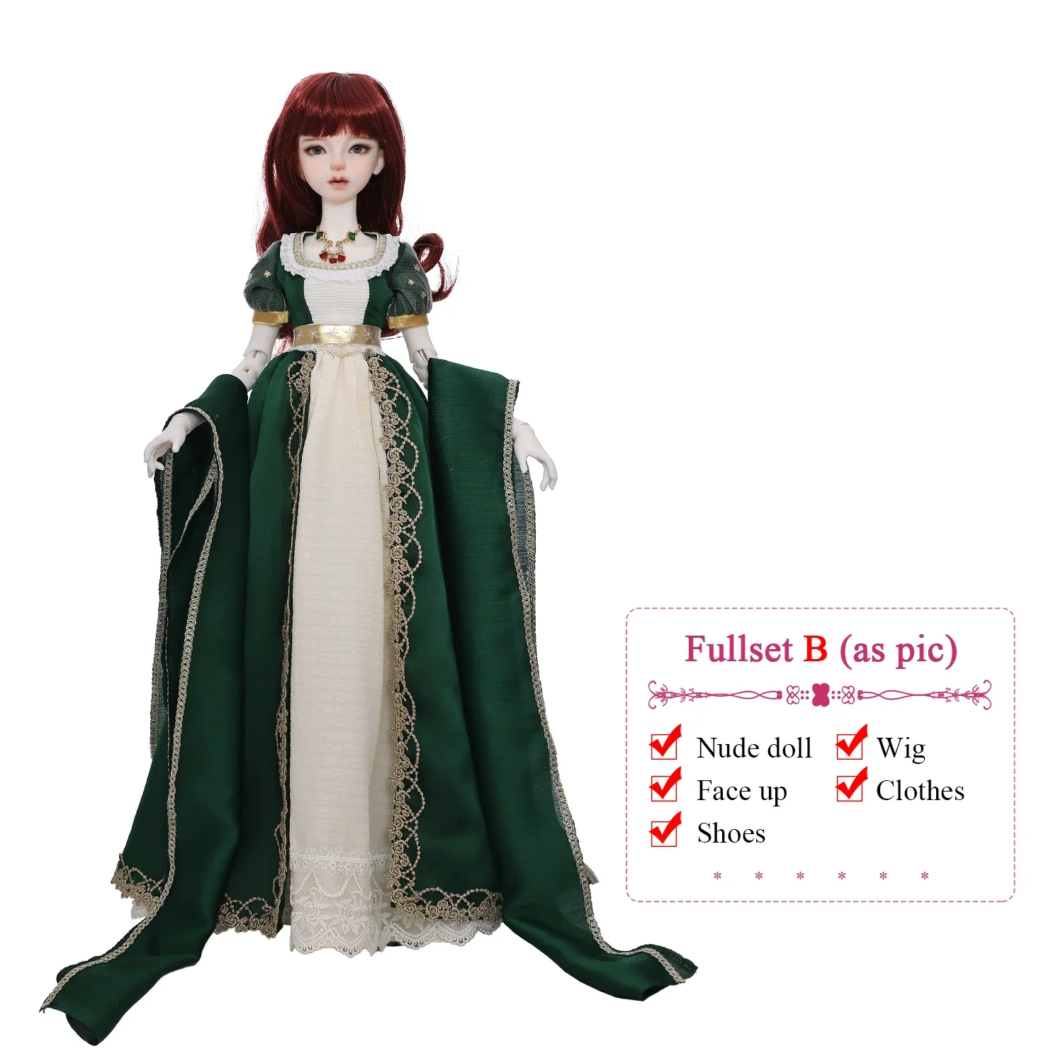 Joybjd 1/4 Xinyue Fullset B Bjd Doll European Princess Coronation