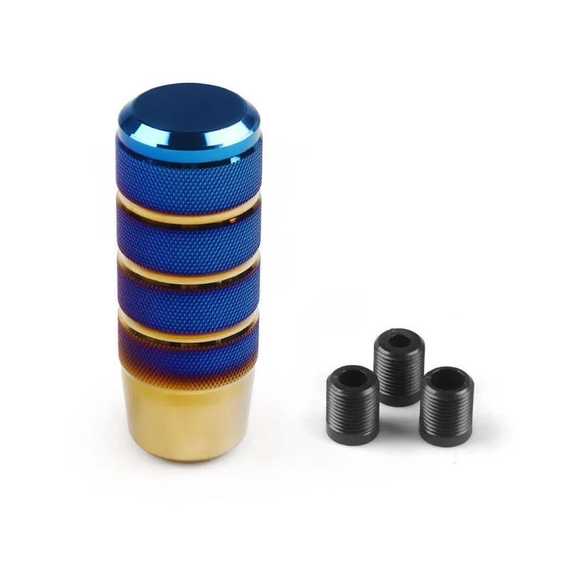 95 مللي متر المضادة للانزلاق مقبض ناقل حركة السيارة ناقل الحركة اليدوي الألومنيوم عدم الانزلاق شيفتر رافعة المقبض صالح لملحقات السيارات العالمية