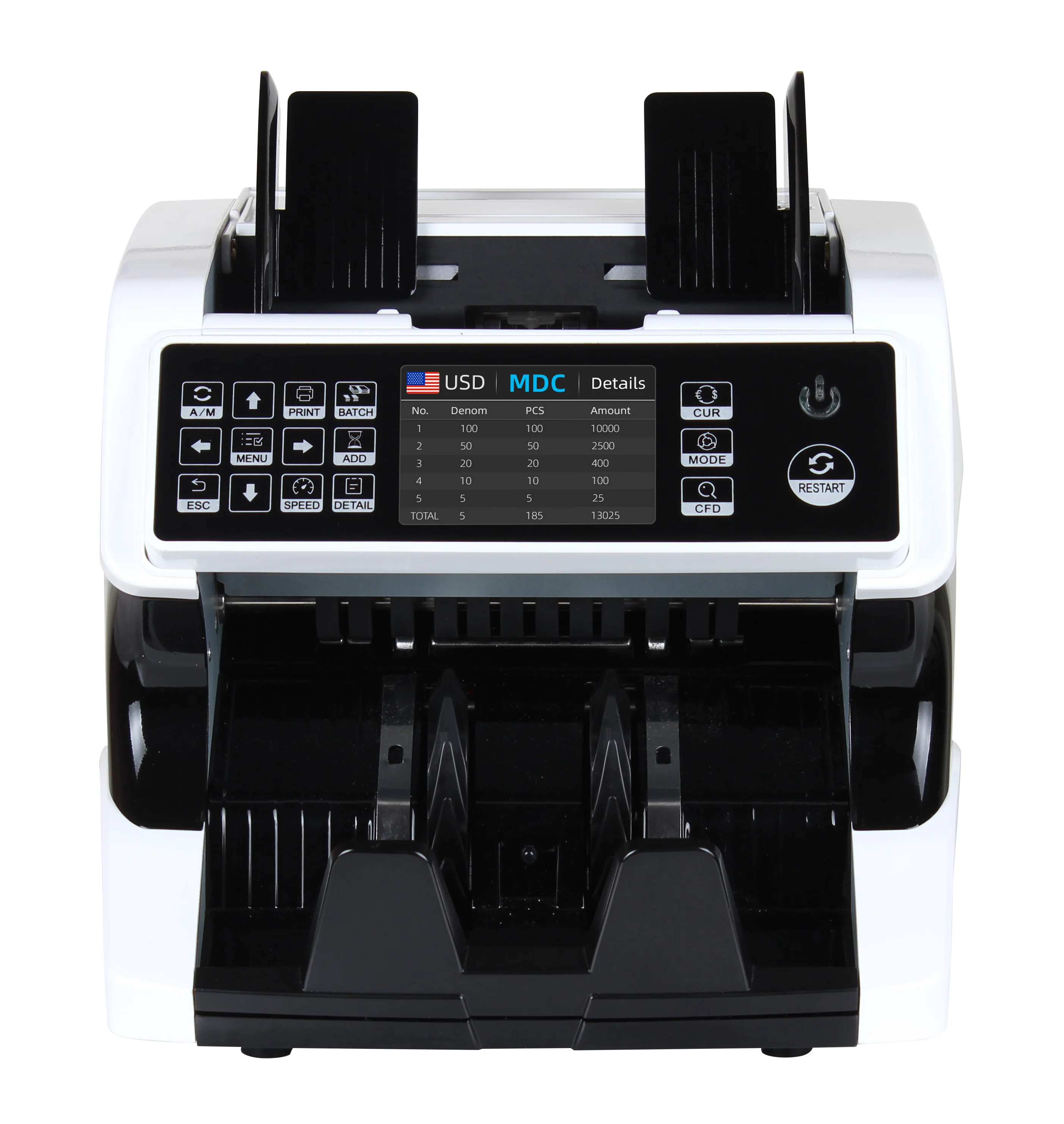 

2026 SELL AL-920 TFT Display Electric Automatic Bill Counter Intelligent and Ordinary Note/Banknote/Cash/Value Machine