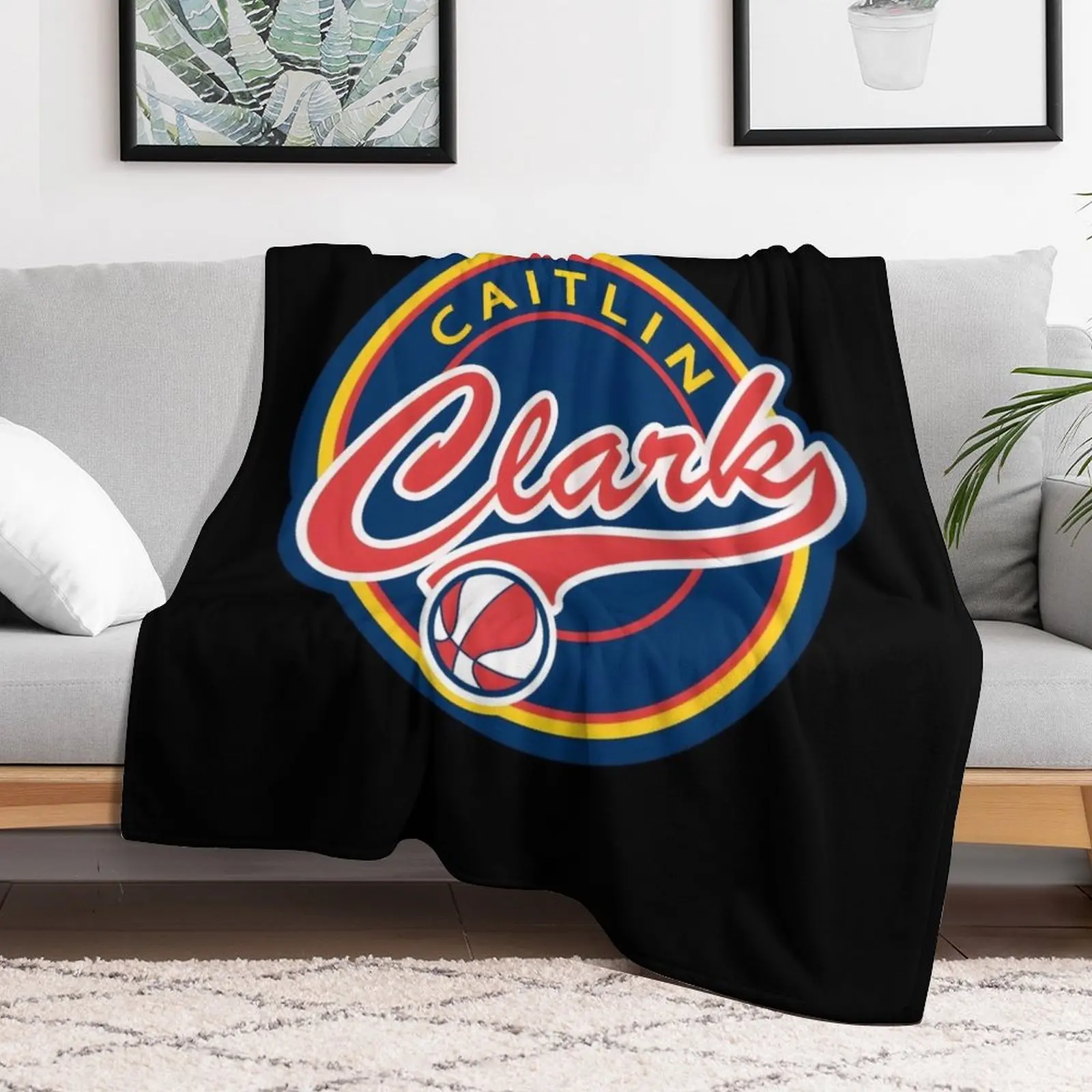 303 Caitlin Clark Indiana Fever\t Throw Blanket Extra Large Throw Bed linens Blankets