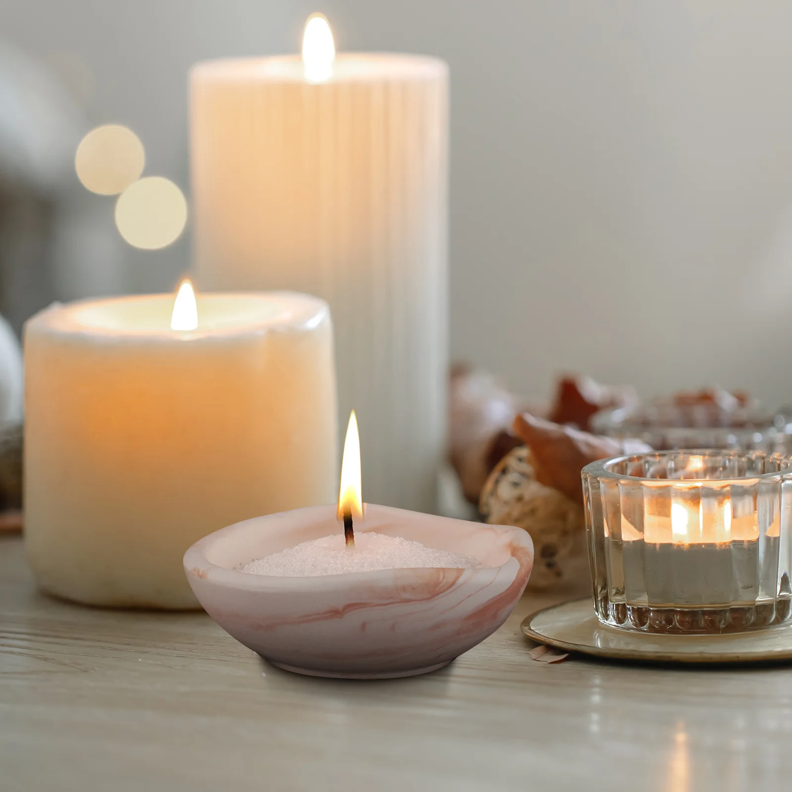 

Creative Silicone Resin Mold Unique Design Mini Bowl Holders Flexible Durable Epoxy Resin Wax Crafting Projects