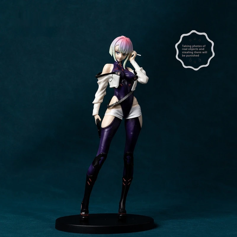 

Edge Walker Lucy Anime Figure Beautiful Girl Two-Dimeonal Prize Computer Case Decoration Gift Collectible Model