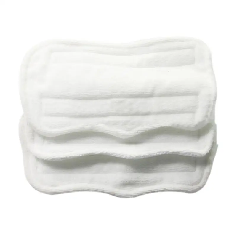 2PCS 28x16cm Steam Mop Replacement Pads Reusable Stem Mop Pad  Microfiber Machine Washable Cloths Cleaner Pad High Quality