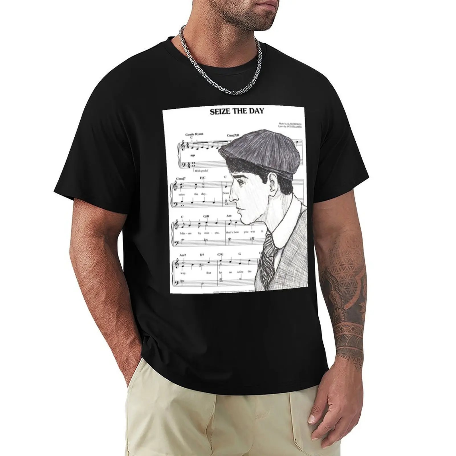 Seize the Davey T-Shirt t shirt for man 100 percent cotton T-Shirt