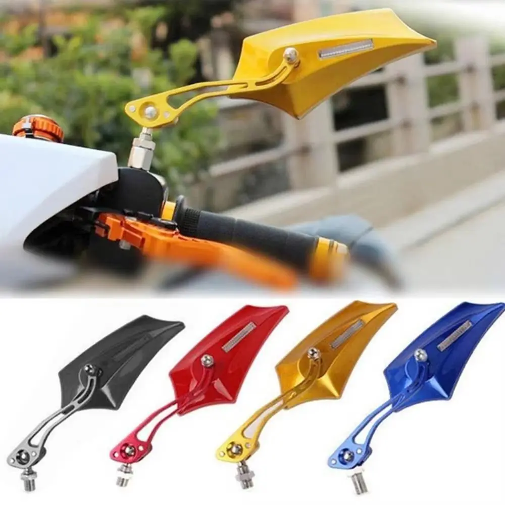 

HD стекло мотоциклетное зеркало заднего вида, регулируемое на 360 градусов автомобильное зеркало заднего вида, безопасное широкоугольное выпуклое зеркало для слепых зон