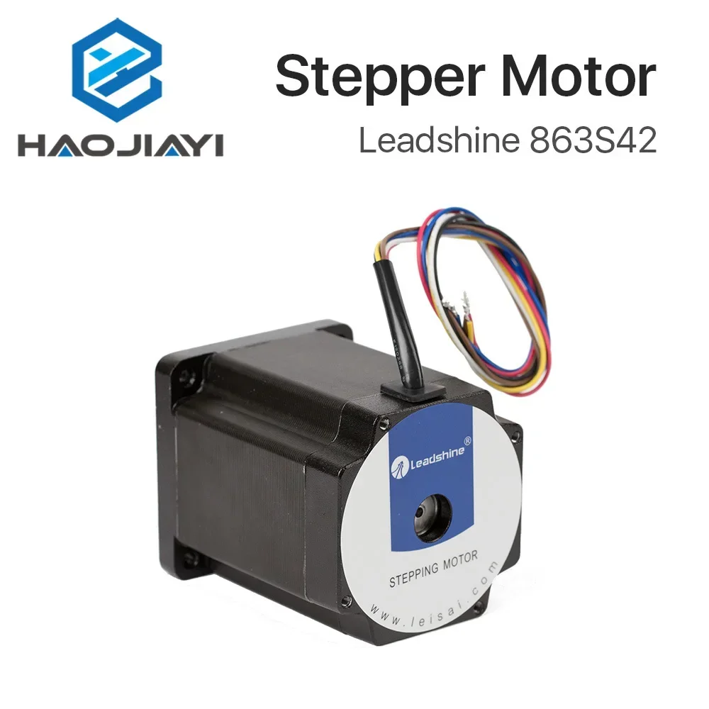 

Leadshine 3 Phase Stepper Motor 863S42 for NEMA34 4.3A Length 103mm Shaft 12mm