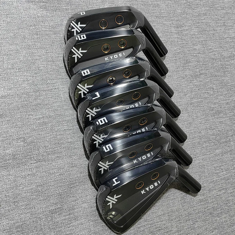 Original KYOEI Golf Iron Gen2 S20C Black Colour Forged carbon steel With CNC milled Iron Head #4-#P (7pcs )KYOEI KK Golf Clubs