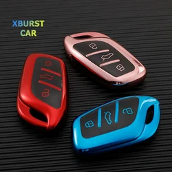 For MG HS ZS EV MG6 EZS EHS 2019 2020 for Roewe RX5 I6 I5 RX3 RX8 ERX5 MG5 Soft TPU Shell Fob Car Key Case Cover Accessories