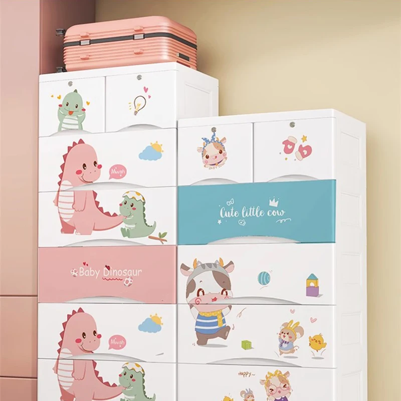 Portable Doll Cabinets Storage Organizer Bedroom Accessories Kids Wardrobe Closet Box Guarda Roupa Casal Baby Bedroom Furniture