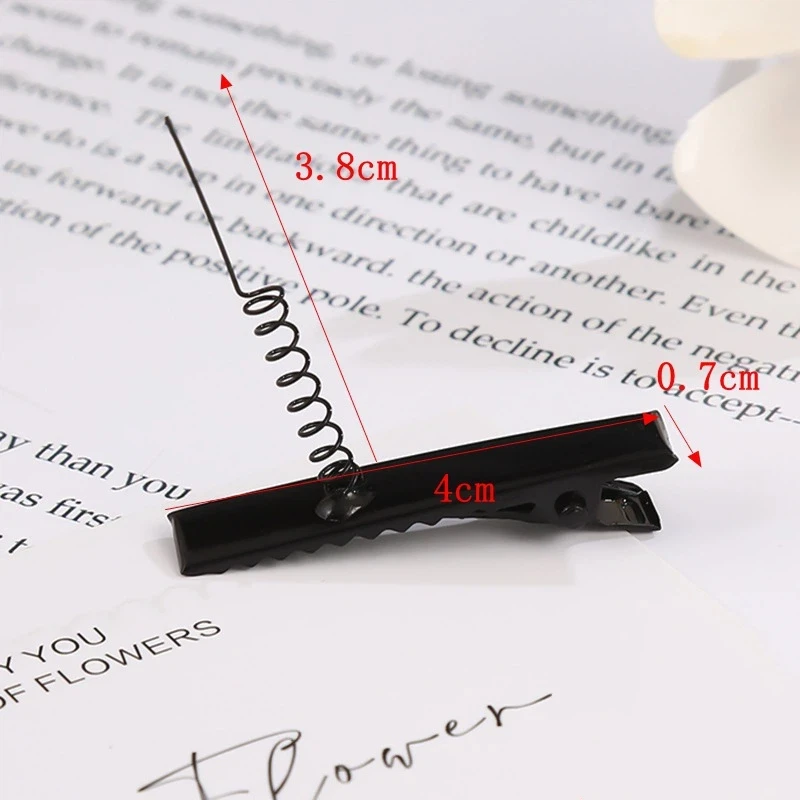 100/200/500Pcs Metal Alligator Clips Duck Billed Hair Clips DIY Headdress Accessories Handmade Hairpins for School Home Party view 2