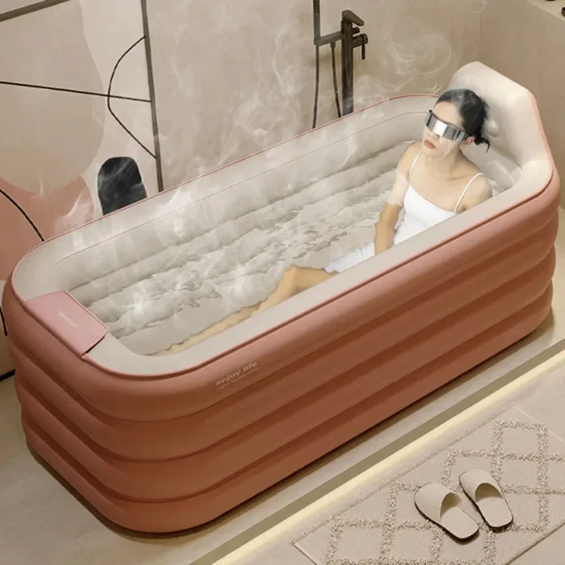 

A Holder Portable Bathtub Inflatable Indoor Waterproof Furniture Bathtub Moder Women Home Banheira Portatil Bathroom Supplies
