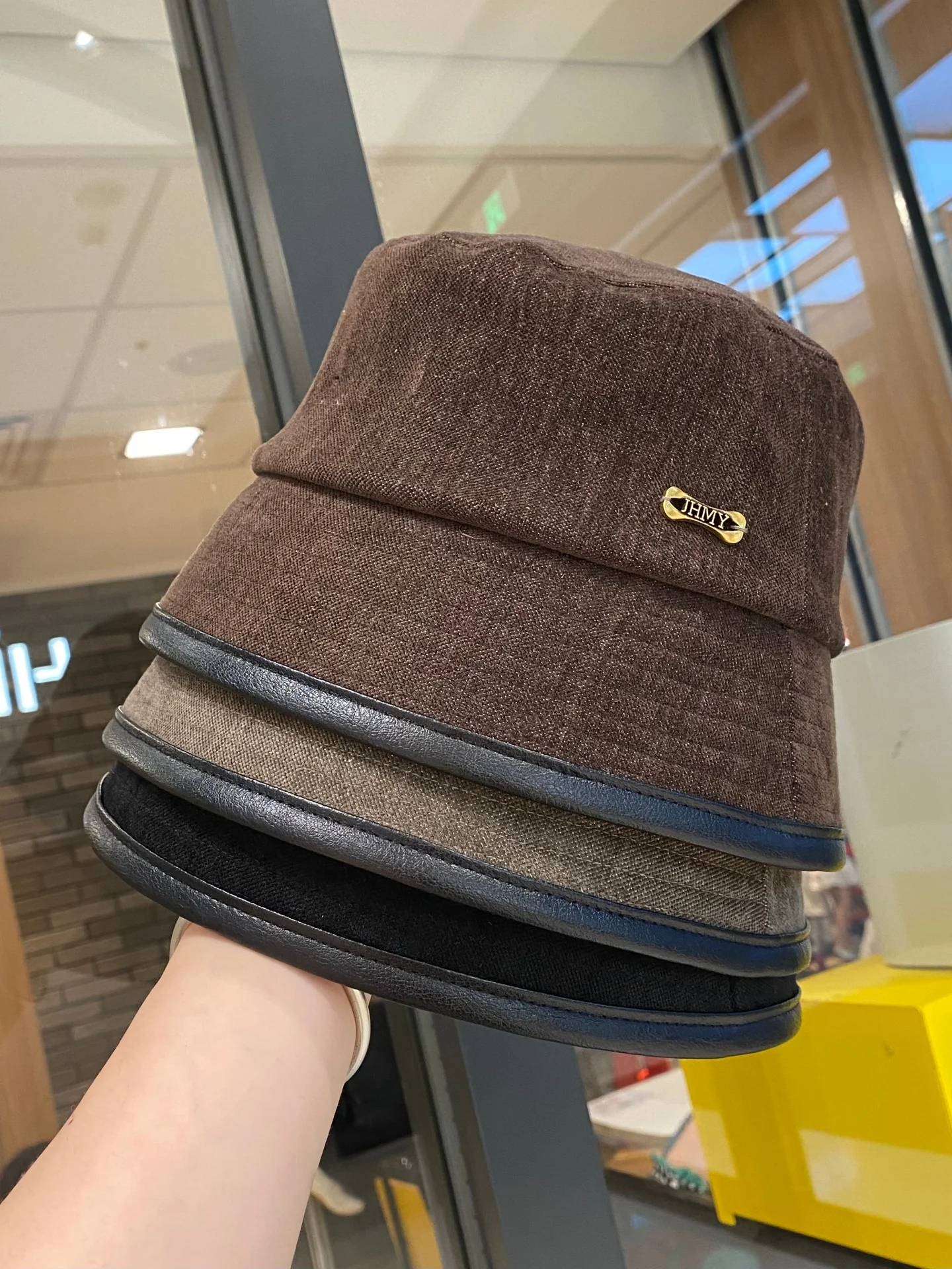 retro-japanese-style-women's-fishing-cap-spring-autumn-face-concealing-face-slimming-bucket-hat-fashion-casual-versatile-bowl