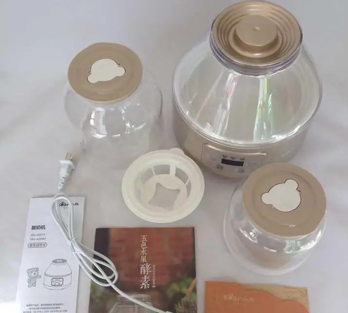 Casa mini fabricante de iogurte totalmente automático máquina de vinho de arroz inteligente máquina de iogurte caseiro